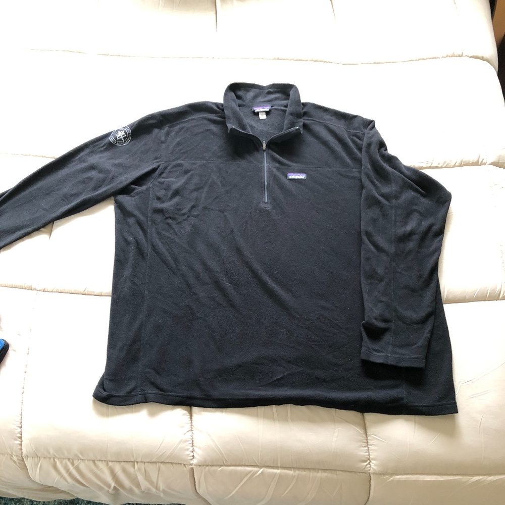 Breckenridge Brewery Patagonia Qtr Zip  Men's 3XL